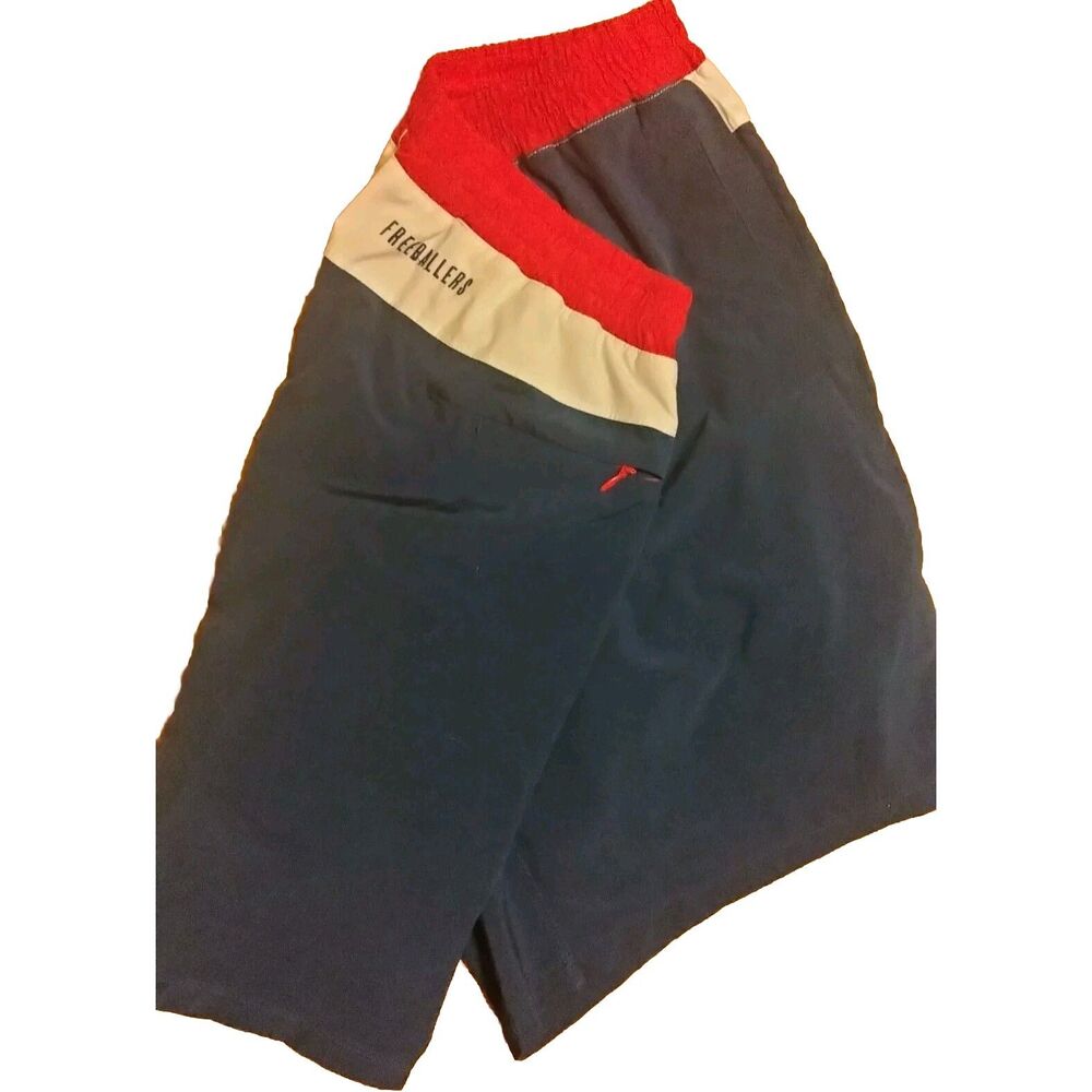 FREEBALLERS Swim Shorts Men Large L Built-in Liner Sport Shorts Meripex Apparel
